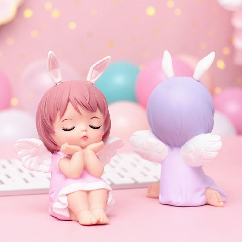 Cute Girl Little Princess Cake Topper Birthday Party Supplies Girl's Birthday Dessert Decoration for Children's Day Party