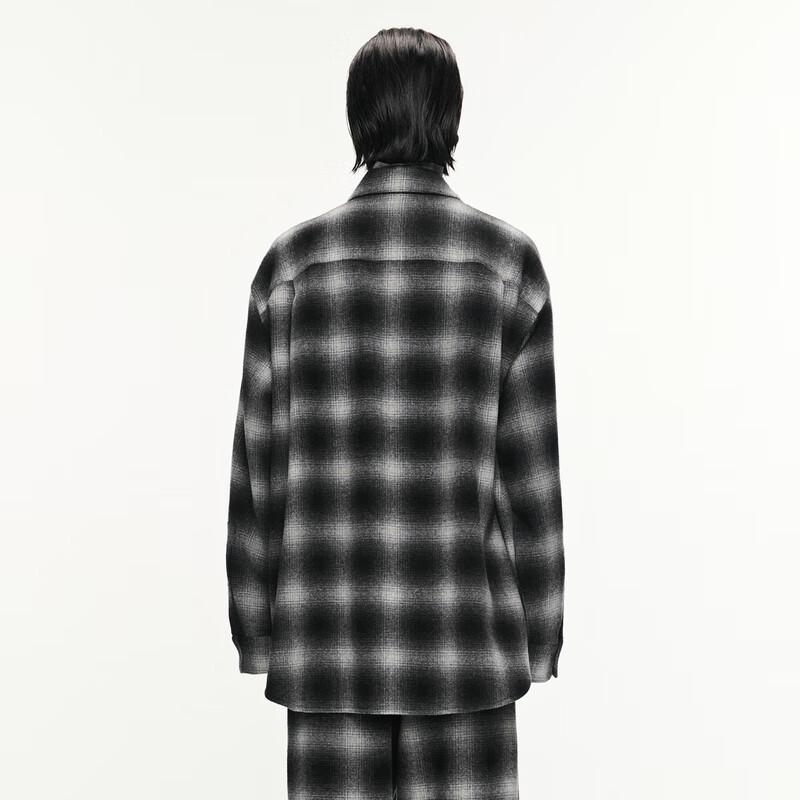 JNBY Women's 2024 Autumn Shirt Collar Wool Coat