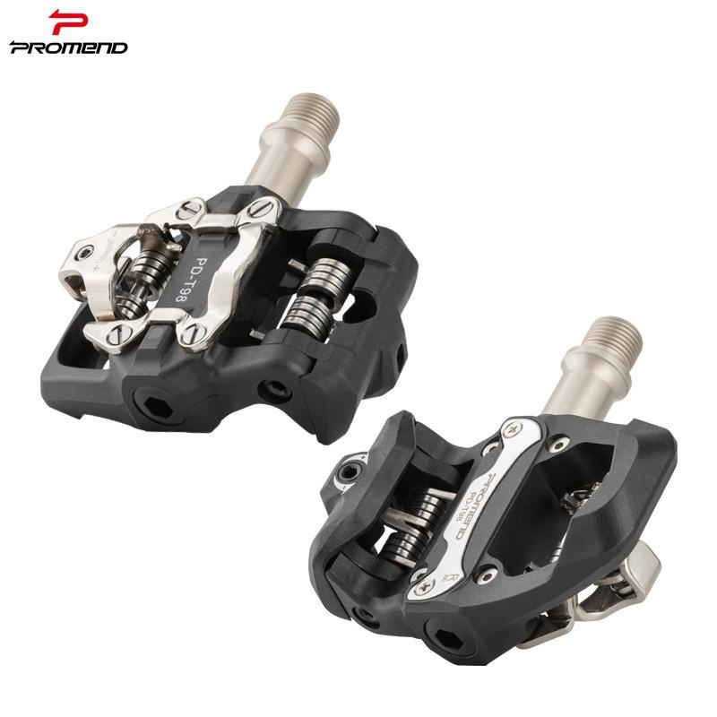 Dual Function Bike Pedals SPD System Road Mountain Bikes PD-T98