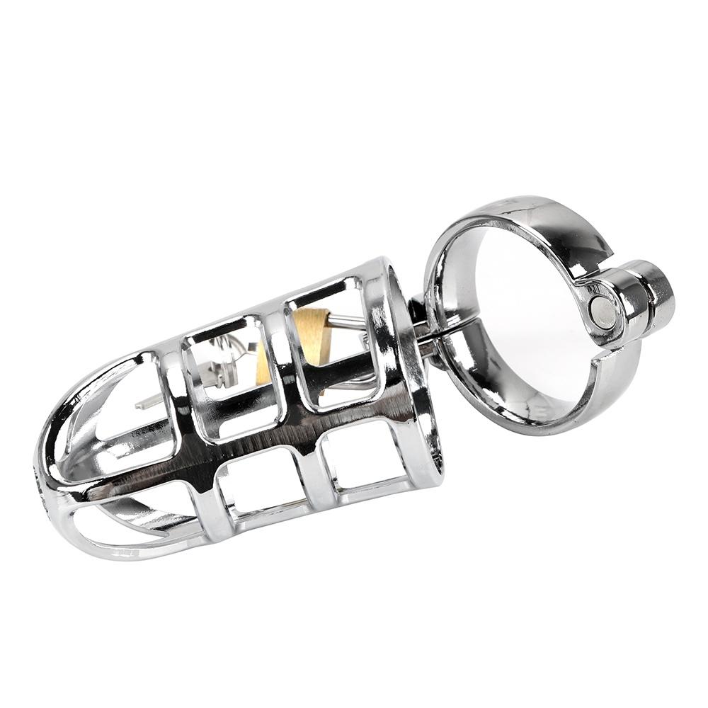 3 Sizes Metal Cage Lock Ring with Belt