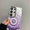 Case for Xiaomi 15T Pro Iridescent Gradient Floral Clear Case,Shockproof Camera Lens Protection