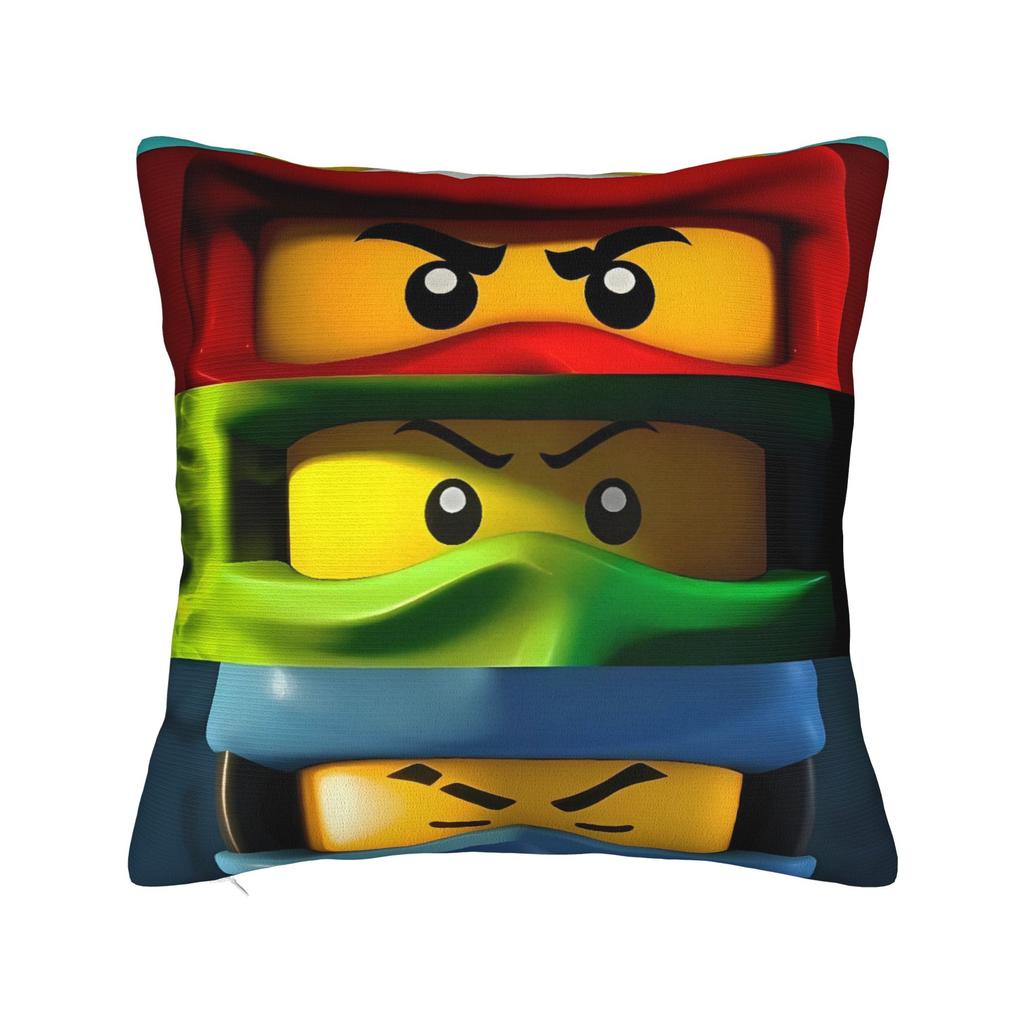 Pillow Case Soft Pillow Cover For Chair Sofa Home Decor Vintage N-ninja-going Pillowcases