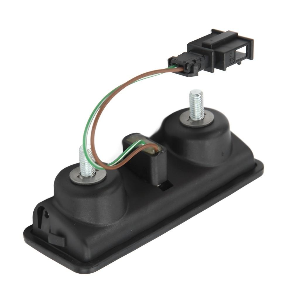 For Rear Trunk Access Boot Handle Switch Tailgate Release Vehicle Security Handle Switch Handle Black OEM 6Y0827574J 6Y0827574K