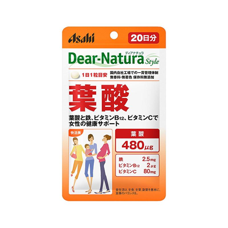 

Dear Natural Style Folic Acid 20 Tablets
