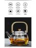 High Borosilicate Glass Teapot with Handle and Pearl Cotton Packaging
