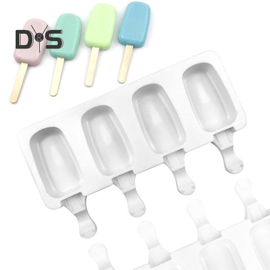 Durable Ice Lolly Mold BPA Free Anti-deform Summer Ice Cream Mould Tray