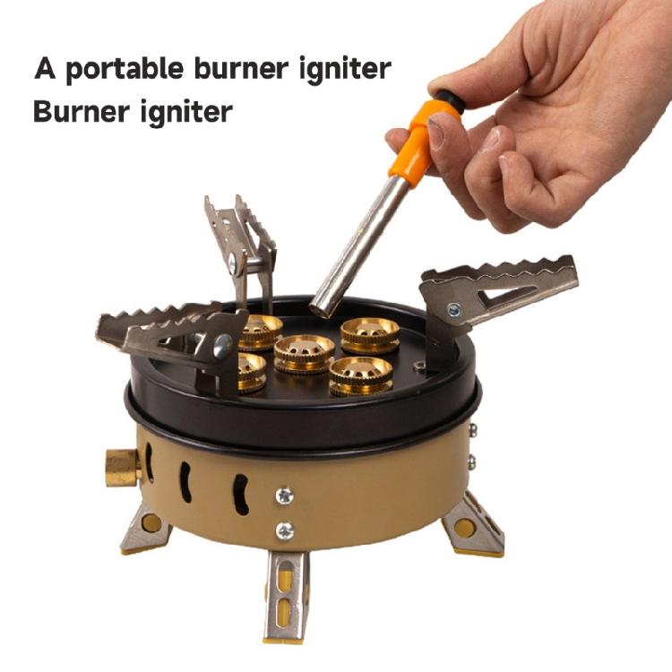 Camping Gas Stove 11000W Windproof Foldable Backpacking Gas Stove with Ignitions