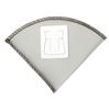 Captain Stag Coffee Filter Stainless Steel Mesh Conical with Cup Product 15mm W X 11mm H Silver Dripper, Filter, Hook, 2-4 Capacity, Foldable,