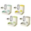 And Water Dispenser,Removable,Compact,Feeding Station Dog Bowl Automatic Pet Feeder Food Feed for Kitten