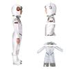 Kids' Astronaut Halloween Costume Foam Helmet With 3d Antenna And Logo Printed On Shoulder And Chest