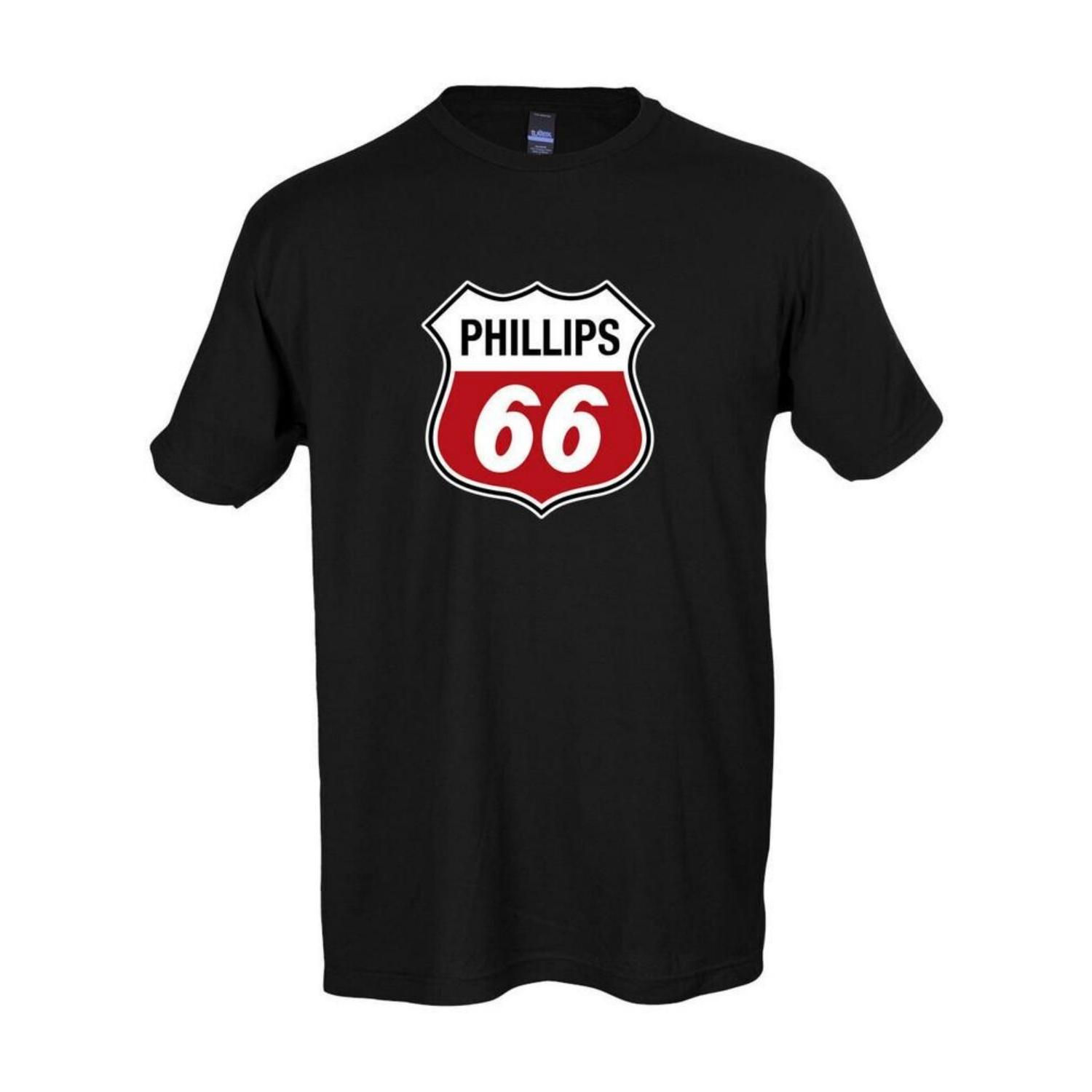 

Phillips 66 Gasoline Oil Main Logo Shirt 6 Sizes S-5XL! Fast Ship! Unisex T-Shirt XXXXXL