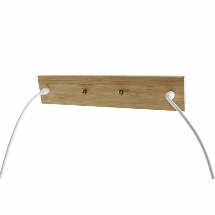 Suspension en Bambou - Marron Clair - 90 x 30 x 30 cm - Design Ethnique - 250 V