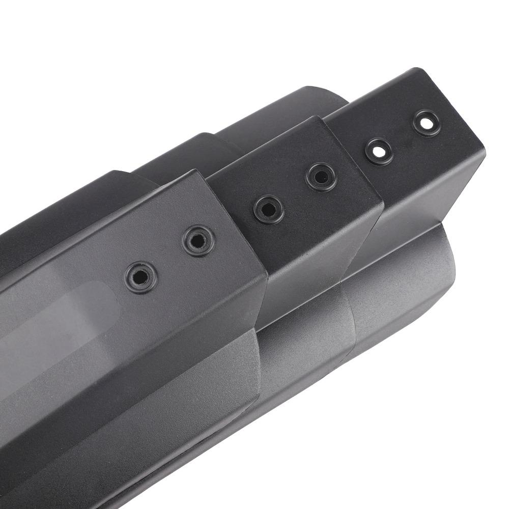 1 Set Easy to Install Bicycle Fenders Plastic Bicycle Rain Shield  for Road and Outdoor Cycling