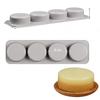 3D Oval Square Round Soap Silicone Mold Diy Soap Making Supplies Handmade Bee Shape Candle Plaster Resin Cake Baking Mold Tool
