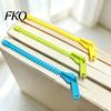 Lightweight Bookmark Long Zipper for Thick Book, Plastic 3D Book Page Marker Reading Men & Women, Accessory Women