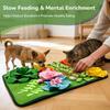 Interactive Snuffle Mat Small Pets - Slow Feeding Puzzle Toy Anti-Slip Sensory Enrichment Pad Dogs Cats