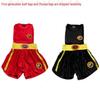 Embroidered Dragon Sanda Muay Thai Boxing and Fighting Suit Set