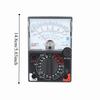 Pointer Type YX 360TRn Multimeter Plastic Material Black Color Pointer Type Multimeter Analog Multimeter Professional Testing