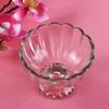 Flowers Shape Cocktail Glass Thickened Goblet Dessert Cup Pudding Cups  Summer