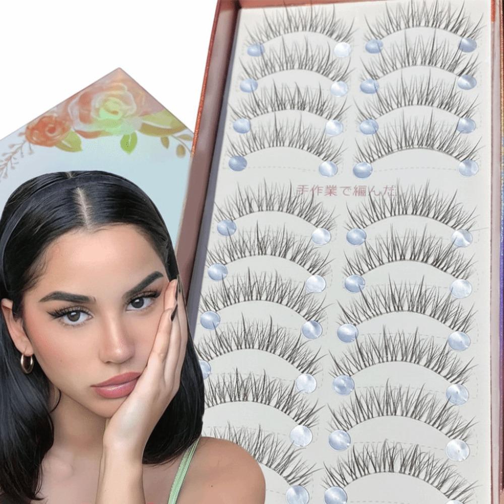 

Natural Fake Lashes 3D Mink False Eyelashes New Eyelashes Makeup Eyelash Extension Style 01