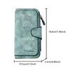 Centipede Heart-Shaped Long Zipper Wallet, Large Capacity Card Holder, Unisex Clutch Bag, Fashionable Zipper Coin Purse, Suitable for Daily Use, A