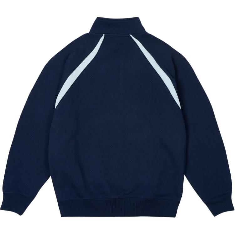 Palace International 1/4 Zip Navy Unisex Tops Blue P27CS215
