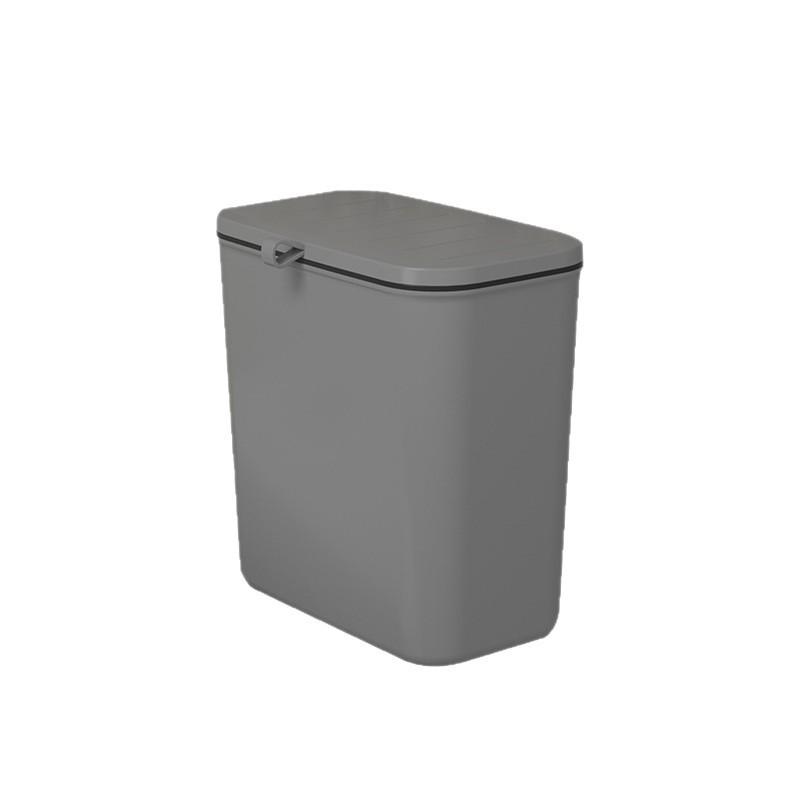 Large Wall-Mounted Kitchen Trash Can for Cabinets - New Model Waste Sorting and Bathroom Storage Bin