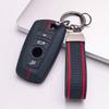 Key Fob Cover for BMW X1 X3 X4 X5 X6 M2 M3 M4 with Keychain Anti-Scratch Guard Shockproof Protection Soft Grip Texture Responsive Button Touch