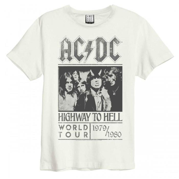 Amplified Unisex Adult Highway To Hell Tour AC/DC T-Shirt