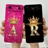 Fodral För Tecno Pova Slim 5G Spark Slim 4G KM9 KM7k Telefonfodral Krona Bokstav Stötsäkert Mjukt Anti-fall Skydd För Tecno Spark Slim