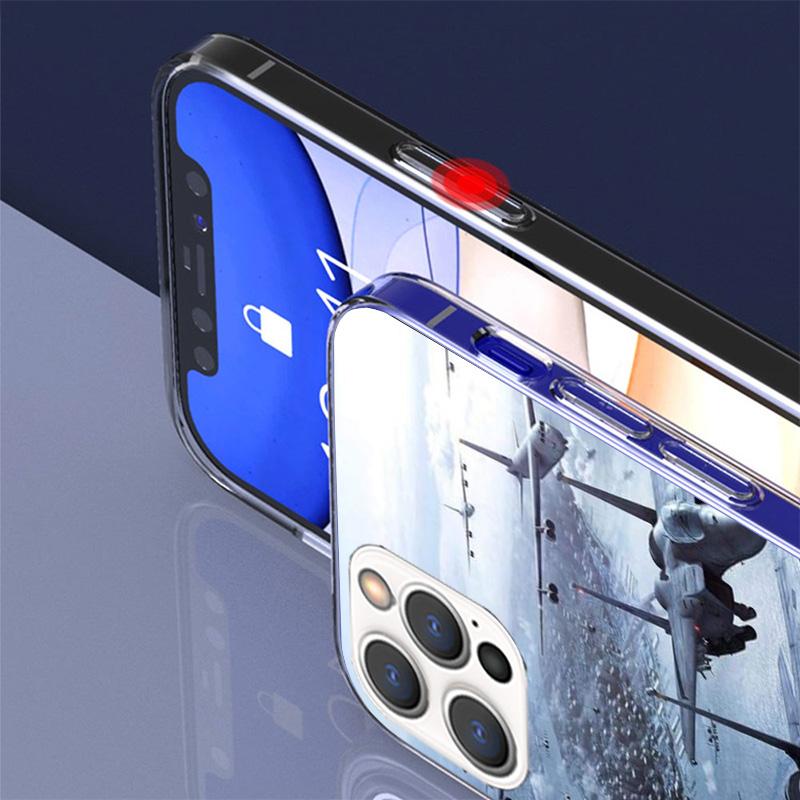 Military Aircraft Warship Fighter Cover Phone Case For iPhone 16 17 Air 15 14 Pro Max 16E Phone Case 13 Mini 12 11 7 SE 8 Print