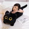 New 50cm Long Lying Cat Doll Cartoon Soft Cat Plush Toy Big Cuddly Pillow Cushion