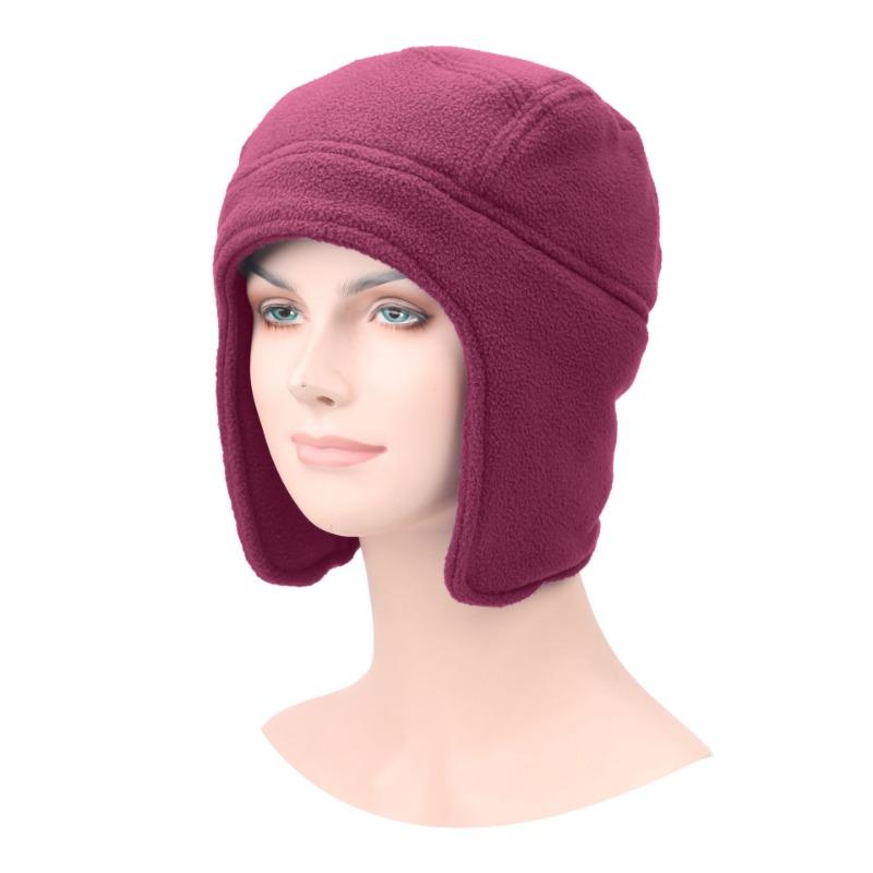 Wintermütze Outdoor Herren Fleece Mütze Radfahren Warm Verdickt Damen Ski Ohrenschutz Fleece Mütze