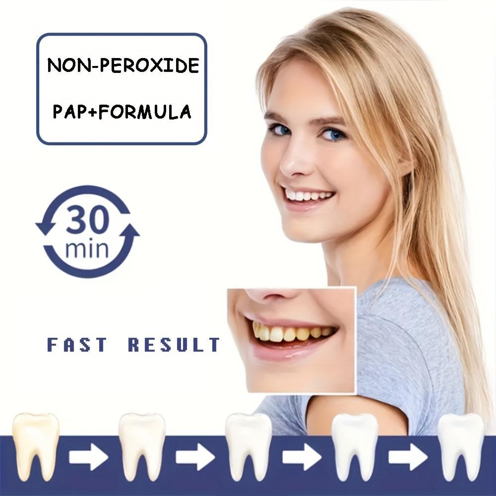 Professional 9D Teeth Whitening Strips Advanced Stain Removal Yellow Teeth Treatment Safe Enamel Protection Fast Visible Results