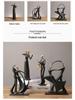 Elegant Figure Ornament: Light Luxury and Personality for Entrance, TV Cabinet, Wine Cabinet, or Study Decor