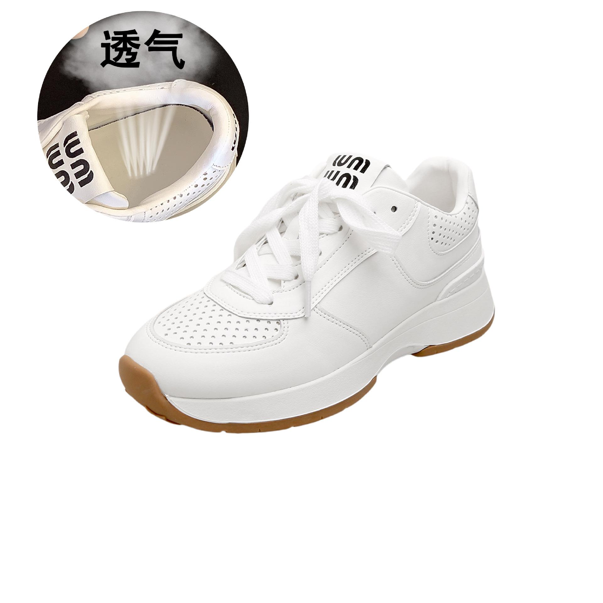 

Amiu натуральная кожа ретро старые универсальные на толстой подошве дышащие повседневные спортивные туфли для бега увеличивают рост 40