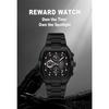 New Design Tonneau Watch Men Luminous Waterproof Date Stainless Steel Chronograph Quartz Watches for Men Relogio Masculino