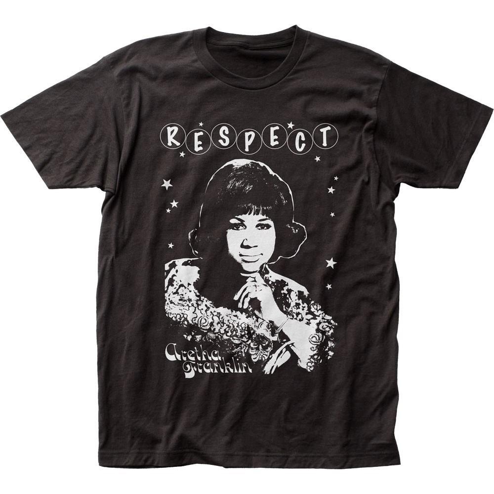 Aretha Franklin Respect Mens T Shirt Music Classic Soul Concert Tee New Black Unisex T-Shirt XXXXL