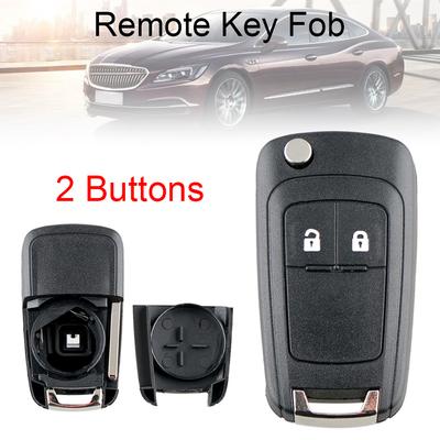 2 Buttons Car Key Fob Shell Replacement Flip Folding Remote Cover Fit for Opel Vauxhall Astra Insignia Vectra Corsa Zafira