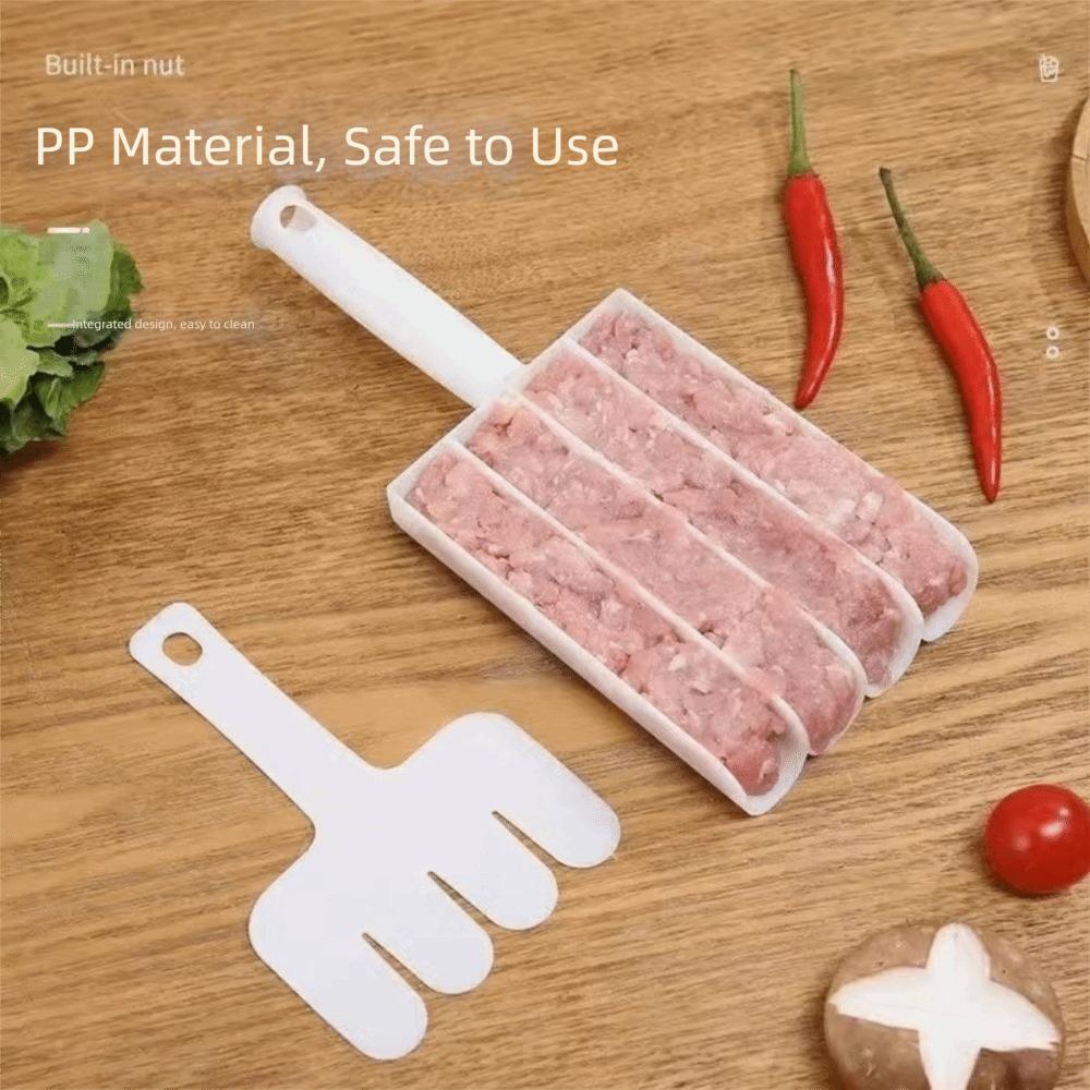 Squeeze Molding Meatball Molding Tool Spoon-Shaped Fish Ball Maker Meatball Maker Food Preparation