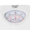 Adler | Mechanical Bathroom Scale | Ad 8151W | Maximum Weight (Capacity) 130 Kg | Accuracy 1000 G | White