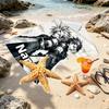 Custom Name Personalized Final Fantasy Print Beach Towel, for Trip Camping Beach Party Home Decor, Birthday Gift for Family & Friends