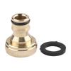 High Quality 3/4 G34in Brass Garden Tap Connector No Leak Water Hose Adaptor