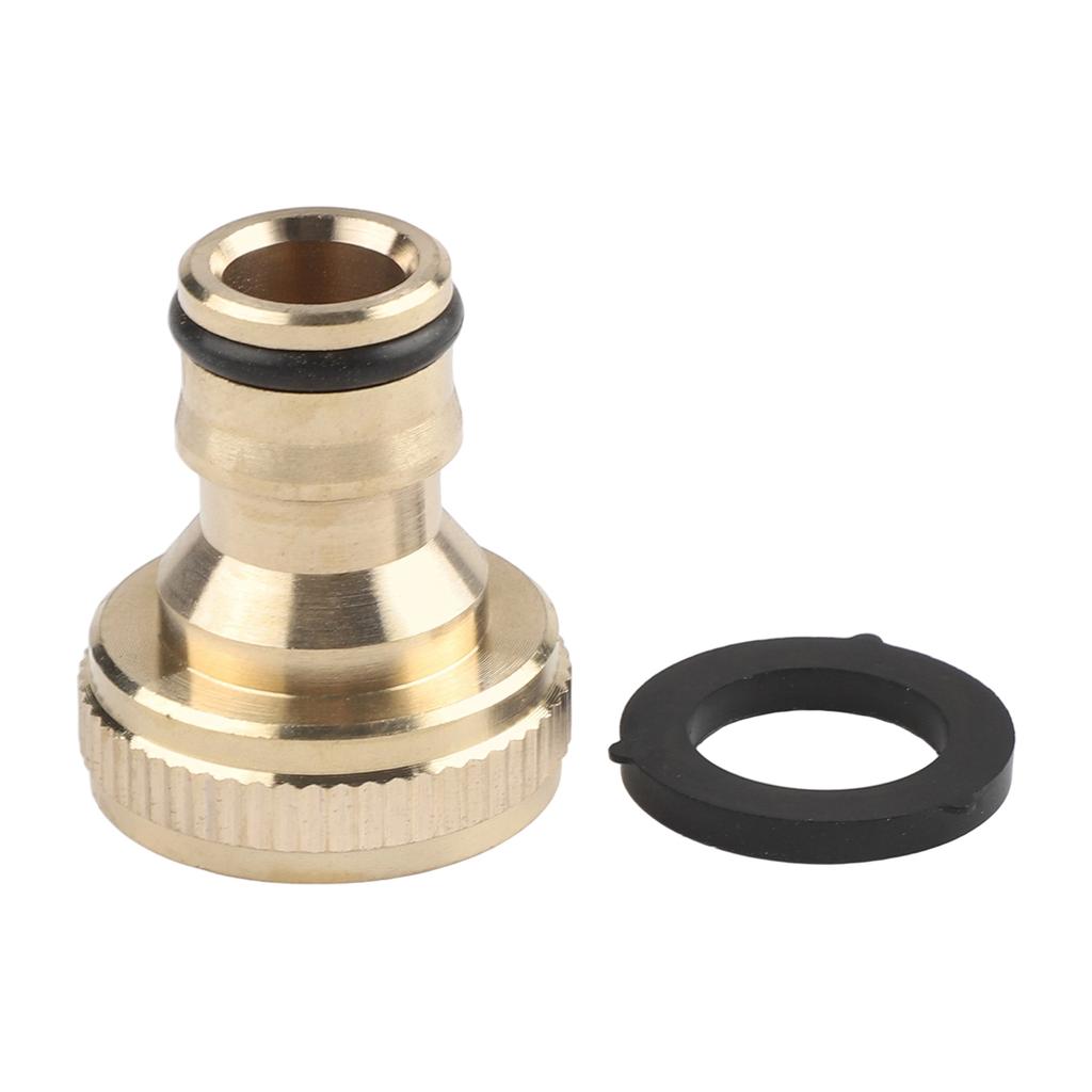 High Quality 3/4 G34in Brass Garden Tap Connector No Leak Water Hose Adaptor