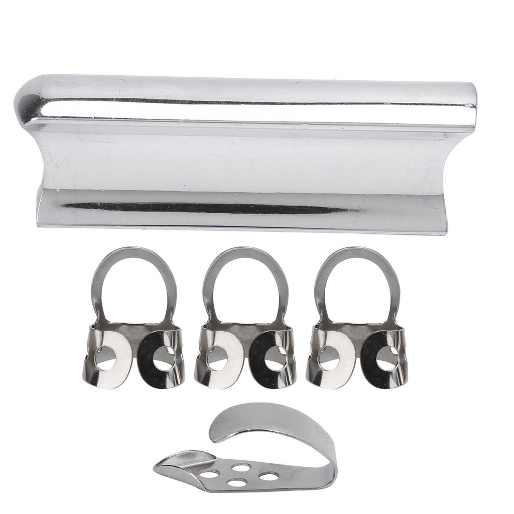 Kytarové posuvné tyčové tyče Nerezová ocel Kov Antikorozní pevné příslušenství nástrojů