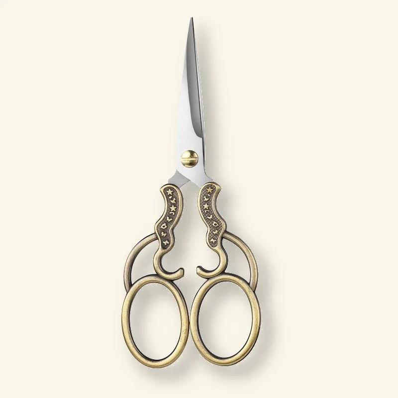 Retro Cross Scissors Household Small Scissors