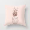 New Ins Style Pink Geometric Love Series Pillowcase Sofa Pillow Car Cushion Cover