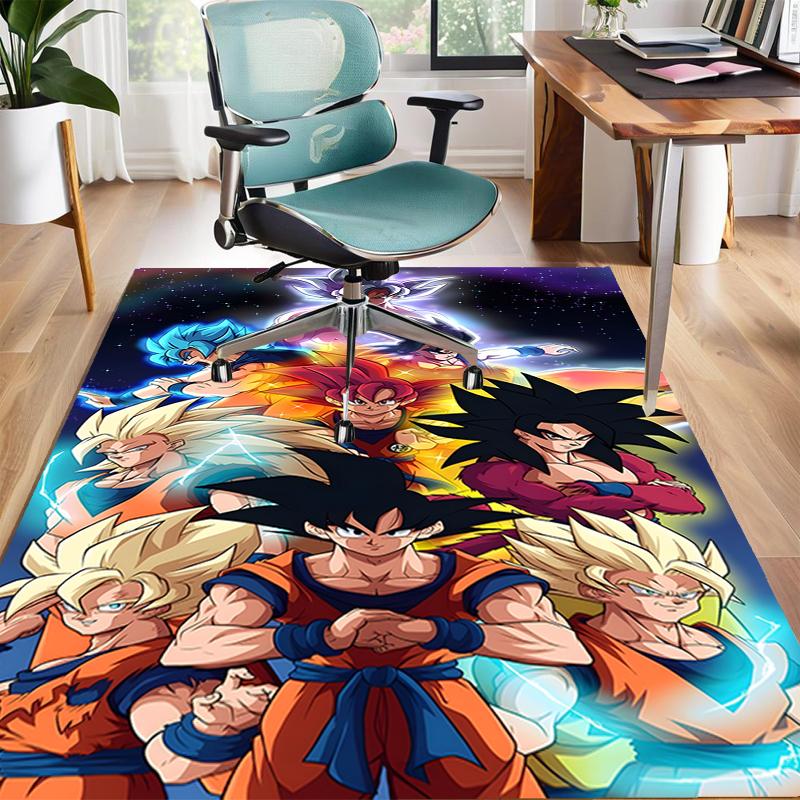 1pc Dragon Ball1 Design Area Rug - Non-Slip, Soft & Cozy Floor Mat for Living Room, Bedroom, Office - Indoor/Outdoor Decorative Carpet