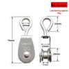 Ally 304 Stainless Steel M20 Fixed Pulley for Wire Rope