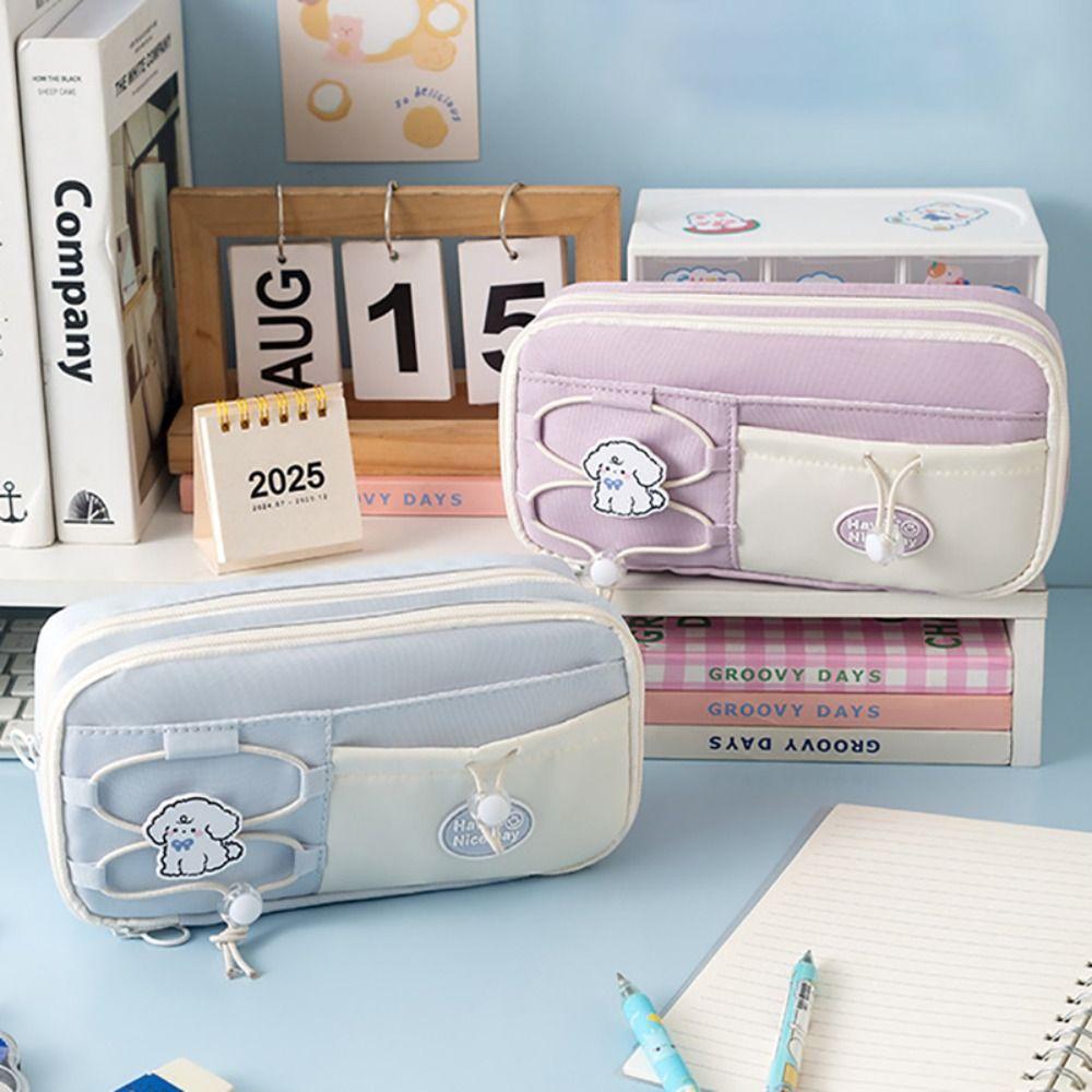 Nine Layer Pencil Case Large Capacity Stationery Organizer High Quality Pen Bag  Gift